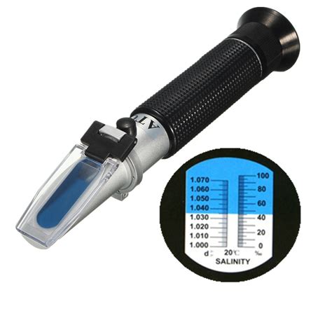 handheld refractometer salinity|salinity refractometer uses.